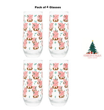 Christmas Glasses (4pcs) -