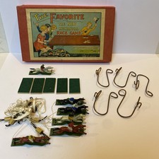 Antique The Favorite New Mechanical Race Game 1920’s 30’s Horse Racing