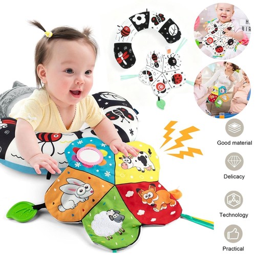 Baby tummy time - tummy, high