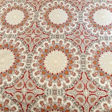 Pottery Barn Duvet Cover Full/Queen Valencia Medallion 100% Cotton Boho 88”x84”