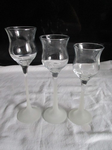 Partylite iced crystal trio - iced,