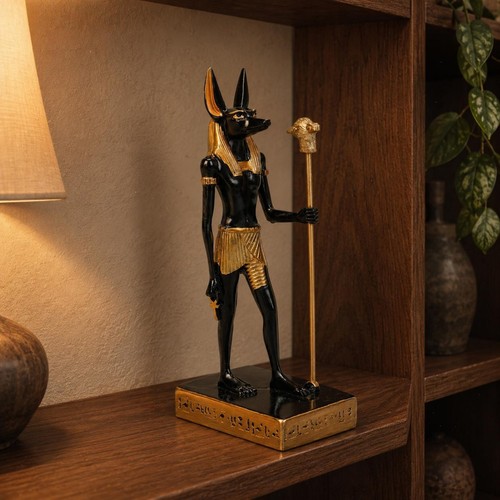 Anubis figurine resin - anubis,