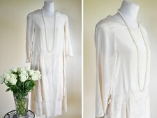 Silk wedding dress short