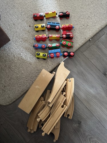 Vintage elc wooden railway - vintage,