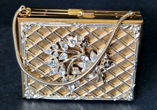 Gold metal party - -, purse