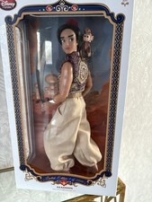 Disney Store Limited Edition Aladdin & Abu 17” Collectable Doll LE 3500 NRFB