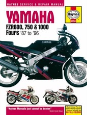 Yamaha FZR600, 750 & 1000