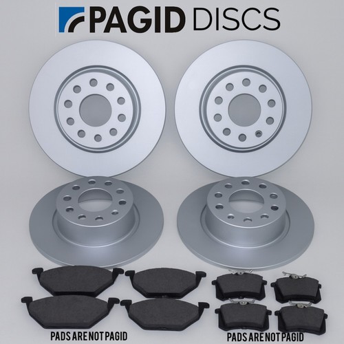 Front rear pagid brake discs - front,