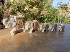 Wade Elephants ‘Treasure Trail’ 1957-59. Gorgeous Full Set