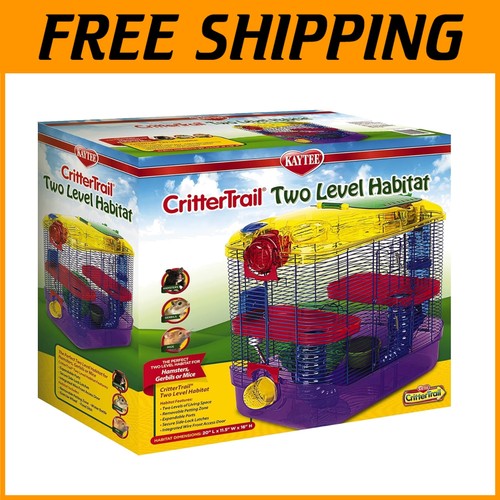 Two level crittertrail habitat - two-level,