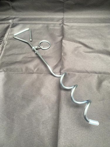 Heavy duty dog stake - heavy,