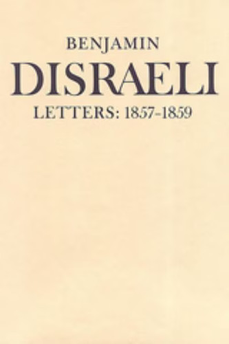 Benjamin disraeli letters - benjamin,