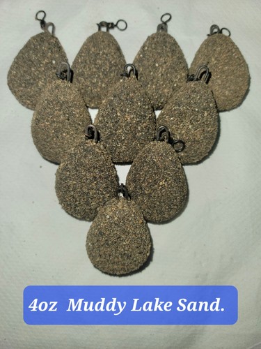 4oz flat pear leads - 4oz,