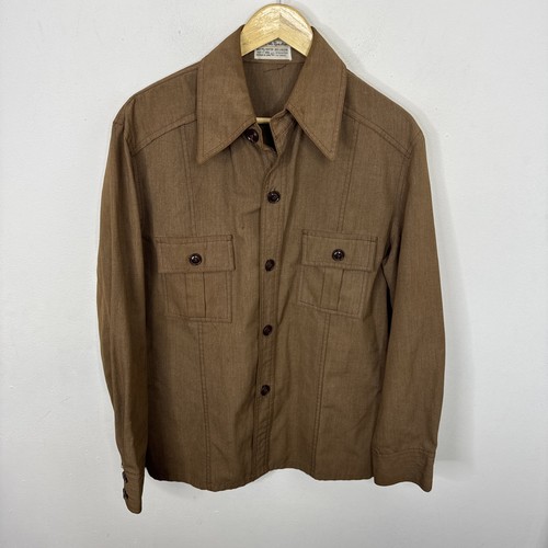 Vintage sears shirt jacket men - shirt,