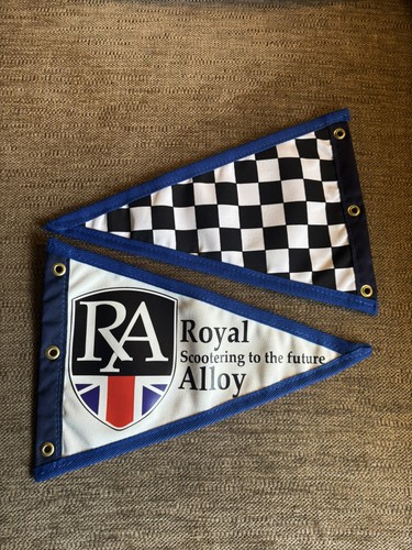 Royal alloy printed scooter - royal,