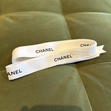 Chanel ribbon white 243 - ribbon,