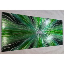 Modern abstract metal wall