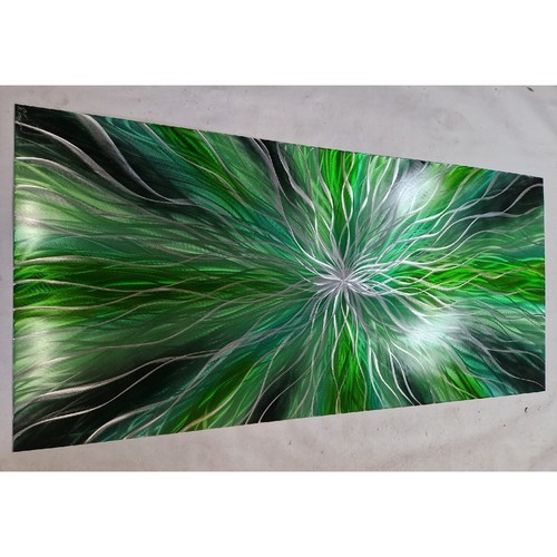 Modern abstract metal wall