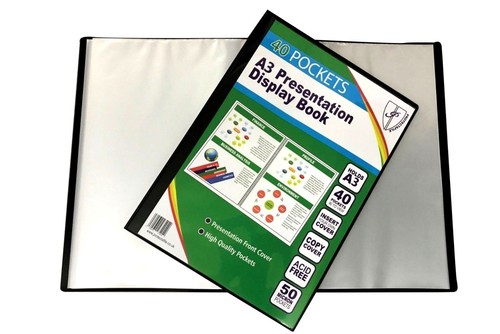 Black display book - a3,