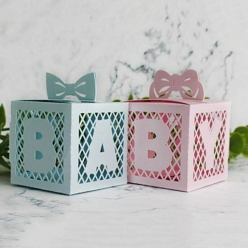 Baby gift box - baby, metal