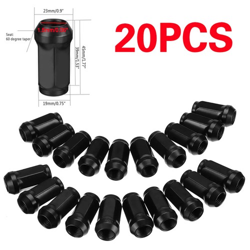 Packs black tuner wheel - 20,
