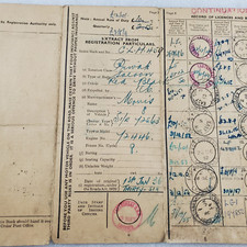 Morris 8 Eight Log Book 1936