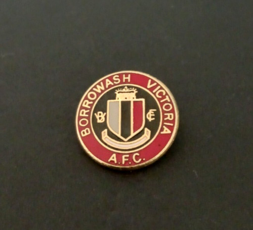 Non league football - team, lapel
