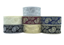 10m Jacquard Ribbon/Trim