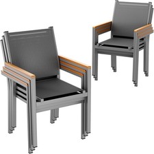 Garden Chairs Set of 2/4/6