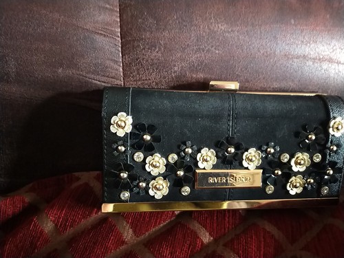 River island black purse has - black,