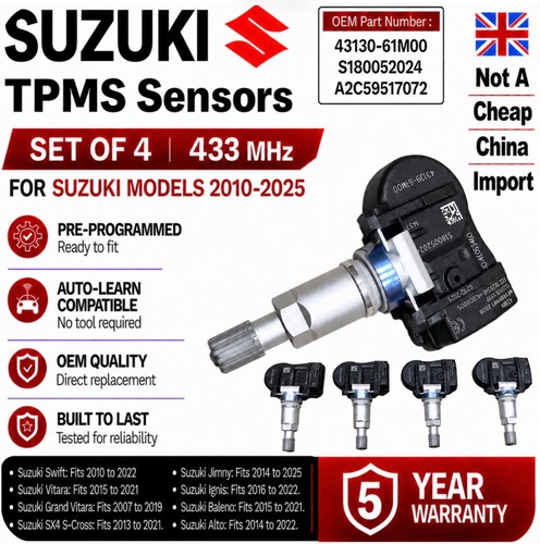 Suzuki tpms tyre - suzuki,