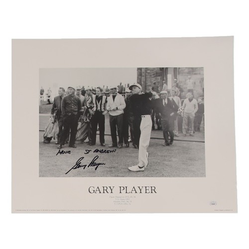Gary player autographed - gary,