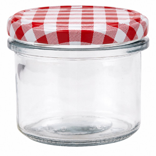 Glass jar 235ml 8oz - glass,