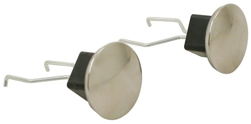 Chrome jacking point covers - point,