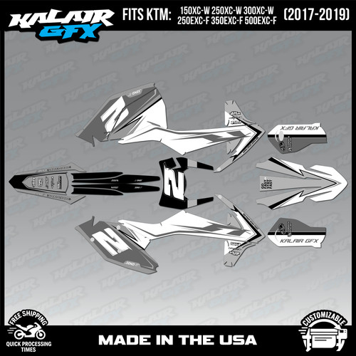 Graphics kit for - for, ktm