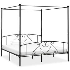Elegant Canopy Bed Frame