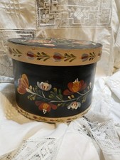 Hand Painted Tole Wooden Box