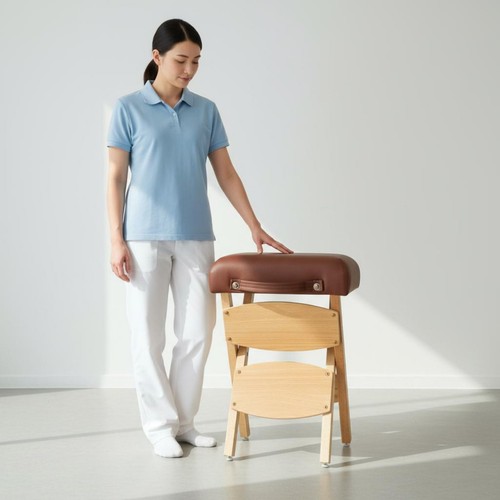 Folding massage stool - massage,