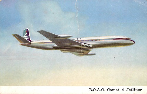 Boac comet jetliner - boac, 4