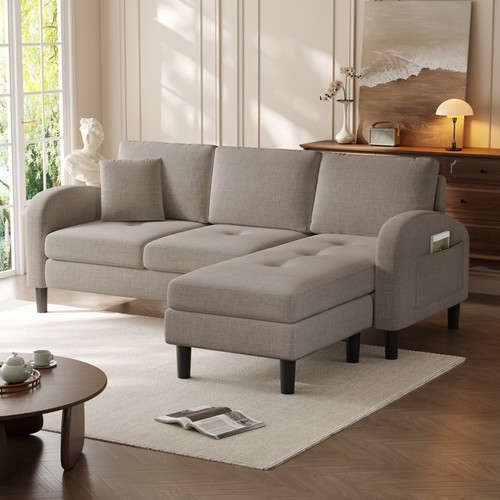 Shape corner sofa linen - shape, 3