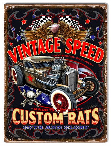 Vintage speed custom rat - vintage, rods