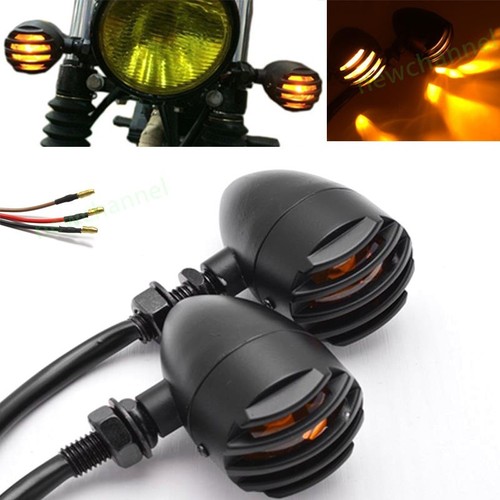 Black motorcycle turn - 2x,