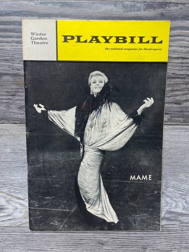 Mame playbill october - playbill,,