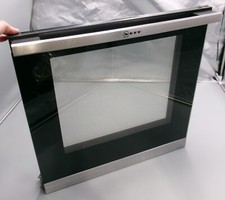 Genuine Neff slide & hide oven B46E74N3GB/04 complete door with bearings x4