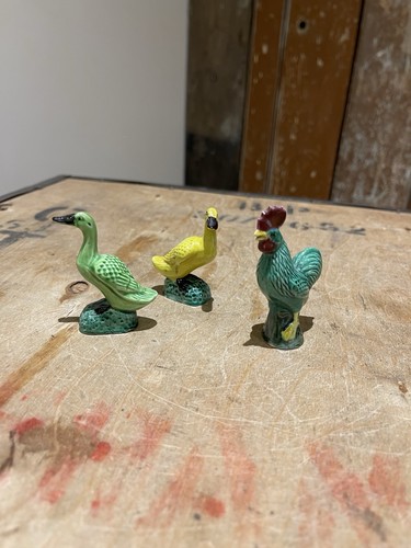 Set three vintage miniature - set,