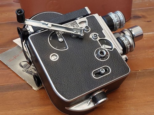 Bolex h16 camera - lens, in