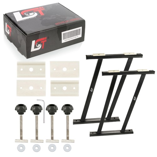 Mounting rails with - 2x, screws