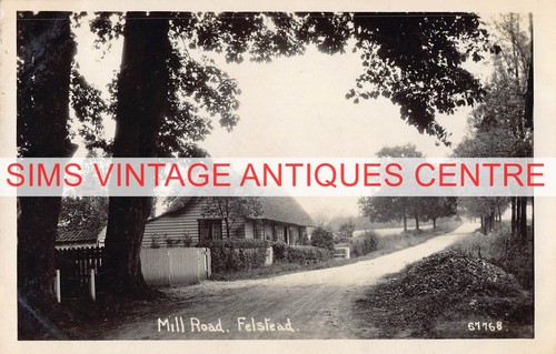 Antique postcard rppc mill - postcard,