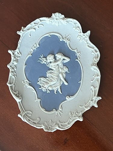 Porcelain art nouveau plaque - porcelain,