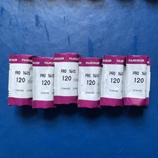 Fuji Pro 160S - 120 Film x6